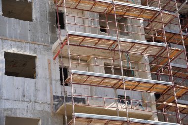 çalışma alanı ve çalışma araçları şehir İnşaat