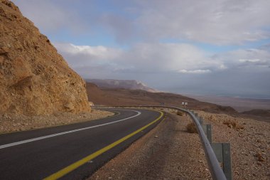 Judaean Çölü Ölü Deniz Yolu