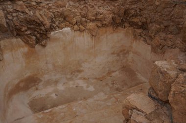 Masada Ulusal Parkı Ölü Deniz 'de