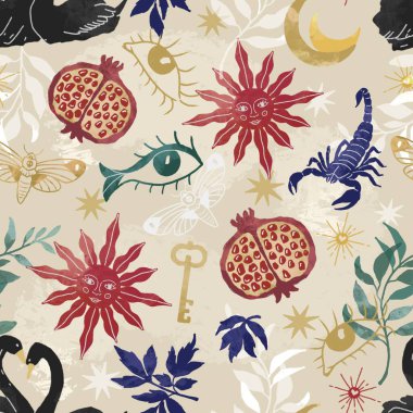  Esrarengiz, pürüzsüz yüzey deseni. Yüzey deseni tasarımı.