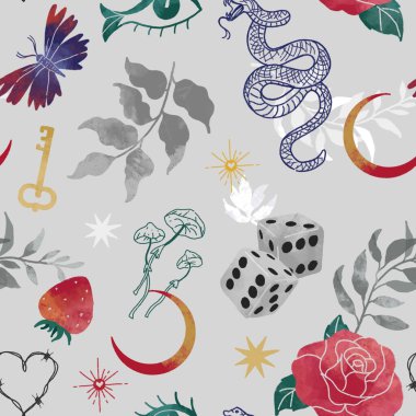  Esrarengiz, pürüzsüz yüzey deseni. Yüzey deseni tasarımı.