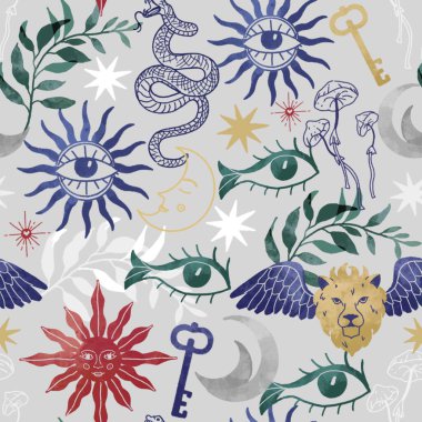  Esrarengiz, pürüzsüz yüzey deseni. Yüzey deseni tasarımı.