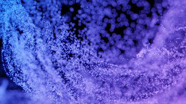 Abstract geometric background. 3D Render.technology background.