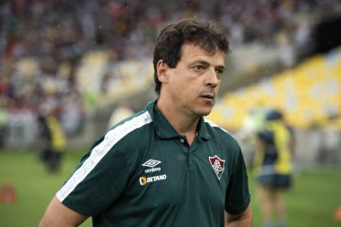 Rio de Janeiro (RJ), 29.01.2023 - Fluminense x Botafogo - Fernando Diniz, Fluminense koçu. Maracan Carioca Şampiyonası için Fluminense x Botafogo karşılaşması.