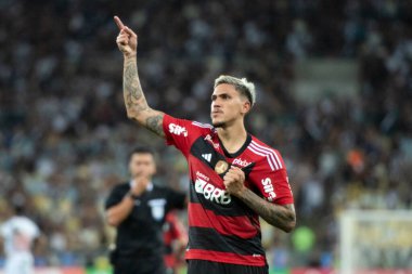 Rio de Janeiro (RJ), 19.03.2023 - Vasco vs Flamengo - Fabricio Bruno do Flamengo. Vasco x Flamengo ile Maracan Carioca Şampiyonası 'nın ikinci ayağı arasındaki maç..