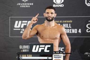 Rio de Janeiro (RJ), 01.20.2023 - UFC 283 - Fighter Thiago Moiss. Resmi tartılma: Rio de Janeiro 'daki Hotel Windsor Marapendi' de Teixeira vs Hill.