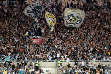 Rio de Janeiro (RJ), 29.01.2023 - Fluminense x Botafogo - Maracan Carioca Şampiyonası için Fluminense x Botafogo maçı.