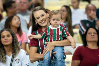 Rio de Janeiro (RJ), 12.04.2023 - Fluminense vs. Paysandu. Maracan 'da Copa do Brasil için Fluminense x Paysandu maçı