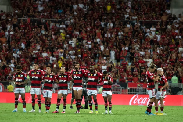 Rio Janeiro 2023 Flamengo Independiente Del Valle Tweede Wedstrijd Van — Stockfoto