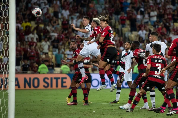 Rio Janeiro 2023 Vasco Flamengo Fabricio Bruno Flamengo Spiel Zwischen — Stockfoto