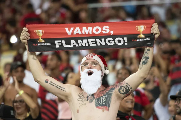 Rio Janeiro 2023 Flamengo Fluminense Partita Tra Flamengo Fluminense Prima — Foto Stock