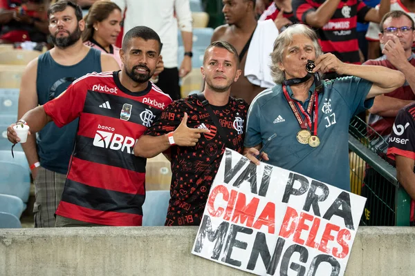 Rio Janeiro 2023 Flamengo Coritiba Partita Tra Flamengo Coritiba Campionato — Foto Stock