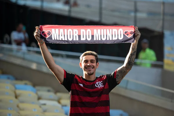 Rio Janeiro 2023 Flamengo Independiente Del Valle Δεύτερος Αγώνας Δρόμου — Φωτογραφία Αρχείου