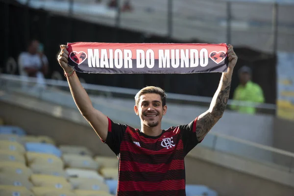 Rio de Janeiro (RJ), 28.02.2023 - Flamengo x Independiente Del Valle - Maracan 'da oynanan Recopa Sudamericana finalinin ikinci ayağı.