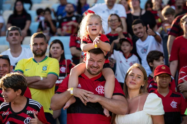 Rio Janeiro 2023 Match Tussen Flamengo Portuguesa Geldig Voor Eerste — Stockfoto