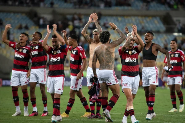 Rio Janeiro 2023 Flamengo Vasco Матч Між Flamengo Vasco Перша — стокове фото