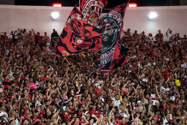 Rio Janeiro 2023 Match Entre Flamengo Portuguesa Valable Pour Première — Photo
