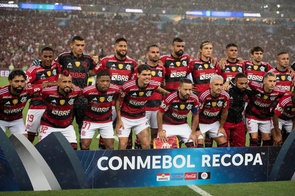 Río Janeiro 2023 Flamengo Independiente Del Valle Segunda Jornada Final — Foto de Stock