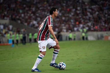 Rio de Janeiro (RJ), 18.04.2023 - Fluminense vs. En Güçlü Ganso Fluminense yapar. Fluminense X ile Maracan 'daki Libertadore' lar için en güçlü maç.