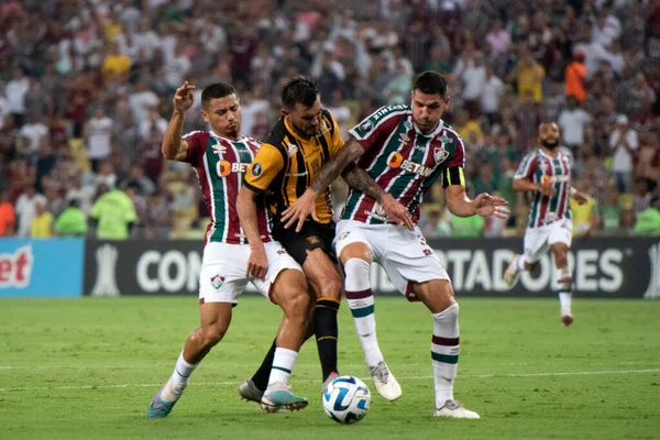 リオデジャネイロ 2023 Fluminense Theストロング Triverio Theストロング Fluminense Xのマッチ MaracanのLibertadoresのための最強の — ストック写真