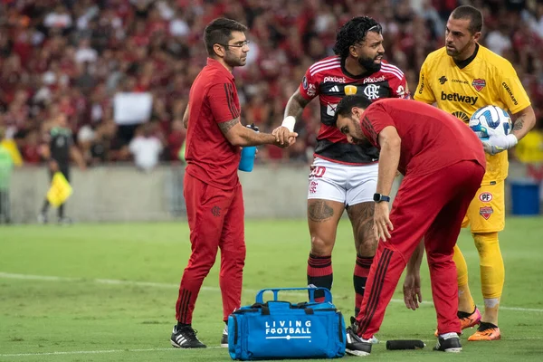 Rio Janeiro Brazil 19Th Kwiecień 2023 Flamengo Ublense Chl Mecz — Zdjęcie stockowe