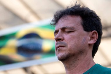 RIO DE JANEIRO, BRAZIL - 22ND Nisan 2023: Brezilya Şampiyonası için Fluminense - Athletico-PR maçı. 