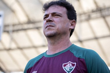 RIO DE JANEIRO, BRAZIL - 22ND Nisan 2023: Brezilya Şampiyonası için Fluminense - Athletico-PR maçı. 