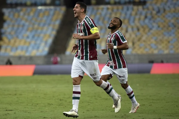Rio Janeiro Brazil Dubna 2023 Zápas Mezi Fluminense Athletico Brazilský — Stock fotografie