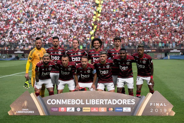Lima Pérou Novembre 2019 Plaque Flamengo River Finale Libertadores America — Photo