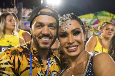 Rio de Janeiro, RJ, Brezilya - 05 Mart 2019: Rio Karnavalı 2019. Rio de Janeiro Karnaval Özel Serisi.