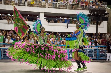 Rio de Janeiro, RJ, Brezilya - 05 Mart 2019: Rio Karnavalı 2019. Rio de Janeiro Karnaval Özel Serisi.