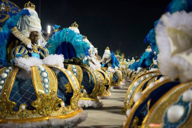 Rio de Janeiro, RJ, Brezilya - Mart 04, 2019: Rio Karnavalı 2019. Rio de Janeiro Karnaval Özel Serisi.