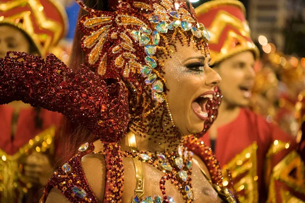 Rio Janeiro Brazilië Maart 2019 Rio Carnaval 2019 Parade Van — Stockfoto