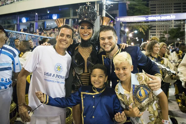 リオデジャネイロ ブラジル 2019年3月9日 Rio Carnival 2019 リオデジャネイロ特別カーニバル グループのチャンピオン校のパレード — ストック写真