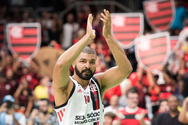 Rio Janeiro Brasil Maio 2019 Jogo Entre Flamengo Franca Primeira — Fotografia de Stock