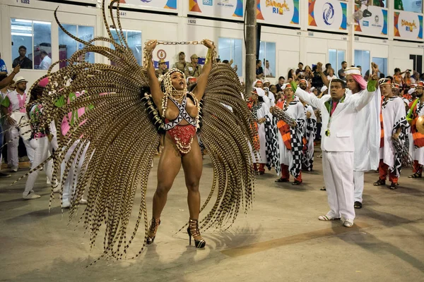 Río Janeiro Brasil Marzo 2019 Carnaval Río 2019 Desfile Serie —  Fotos de Stock