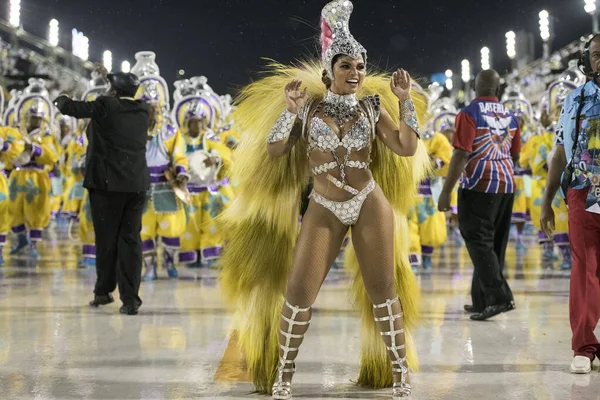 Río Janeiro Brasil Marzo 2019 Carnaval Río 2019 Desfile Carnaval —  Fotos de Stock