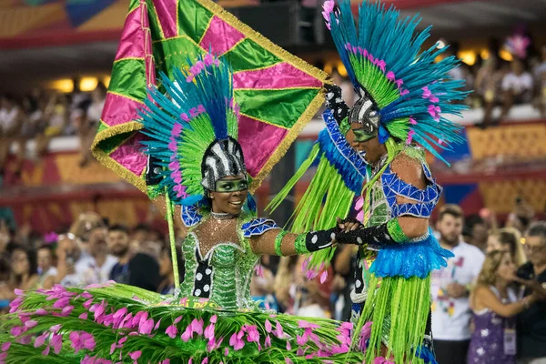 Rio Janeiro Brasile Marzo 2019 Rio Carnival 2019 Sfilata Delle — Foto Stock