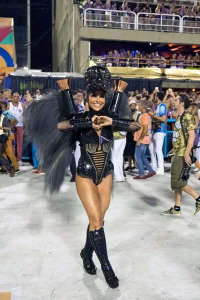 Rio Janeiro Brazil March 2019 Rio Carnival 2019 Parade Champion — Stock Photo, Image