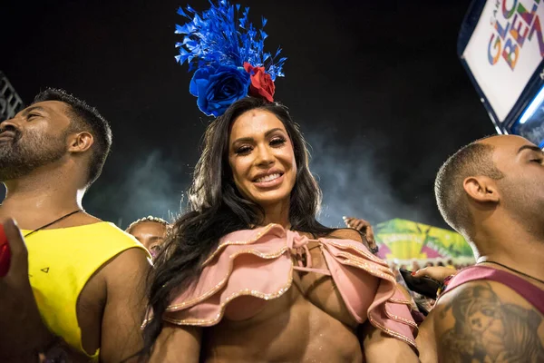 Rio Janeiro Brasile Marzo 2019 Rio Carnival 2019 Sfilata Del — Foto Stock