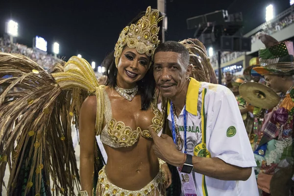 Rio Janeiro Brazílie Března2019 Rio Carnival2019 Průvod Zvláštní Karnevalové Skupiny — Stock fotografie