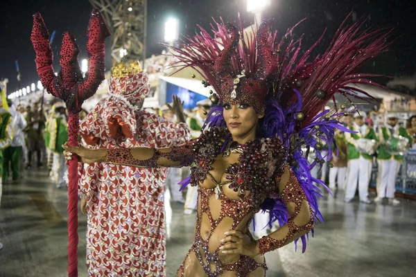 Rio Janeiro Brazil March 2019 Rio Carnival 2019 Parade Rio — Stock Photo, Image