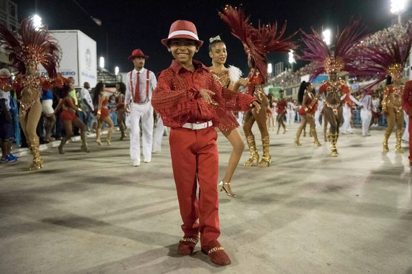 Rio Janeiro Brazilia Februarie 2019 Eseu Tehnic Școlilor Samba Din — Fotografie, imagine de stoc
