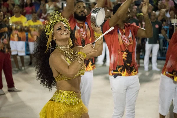 Río Janeiro Brasil Febrero 2019 Ensayo Técnico Las Escuelas Samba —  Fotos de Stock