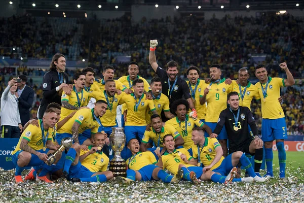 Rio Janeiro Brazília 2019 Július Brazília Copa America Bajnoka 2019 — Stock Fotó