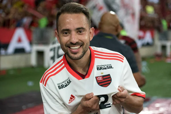 Rio Janeiro Brezilya Nisan 2019 Gabigol Flamengo Nun Anılması Maracana — Stok fotoğraf