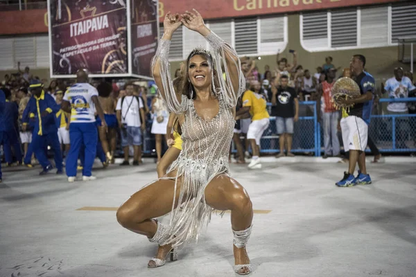 Rio Janeiro Brasilien Februar 2019 Technische Probe Der Sambaschulen Von — Stockfoto