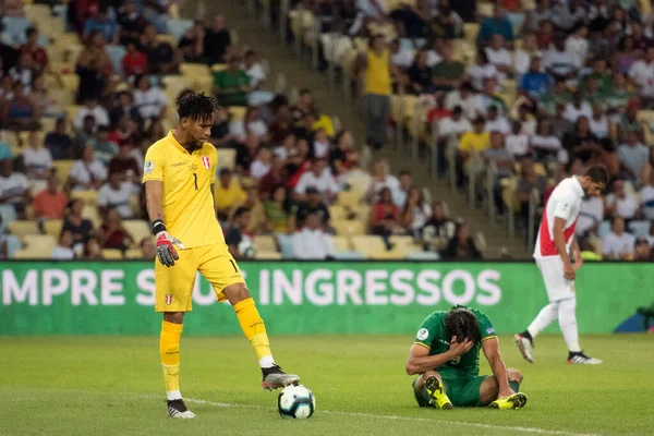 Rio Janeiro Brazil June 2019 Match Bolivia Peru Valid Second — Stock Photo, Image