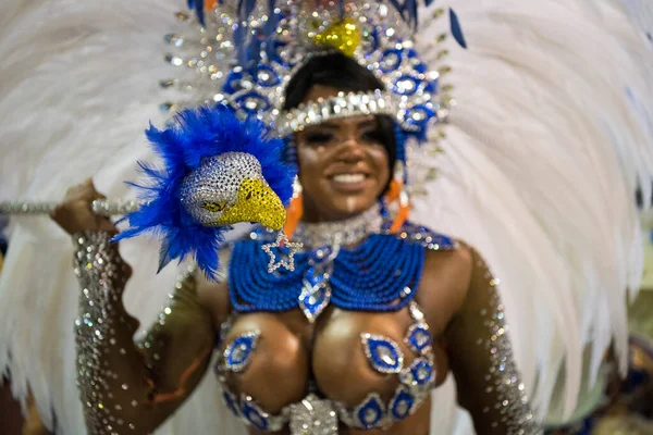 Rio Janeiro Brasilien Februar 2020 Bianca Monteiro Karneval Rio 2020 — Stockfoto