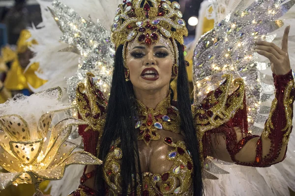 Rio Janeiro Brazilië Februari 2020 Kamila Reis Rio Carnaval 2020 — Stockfoto